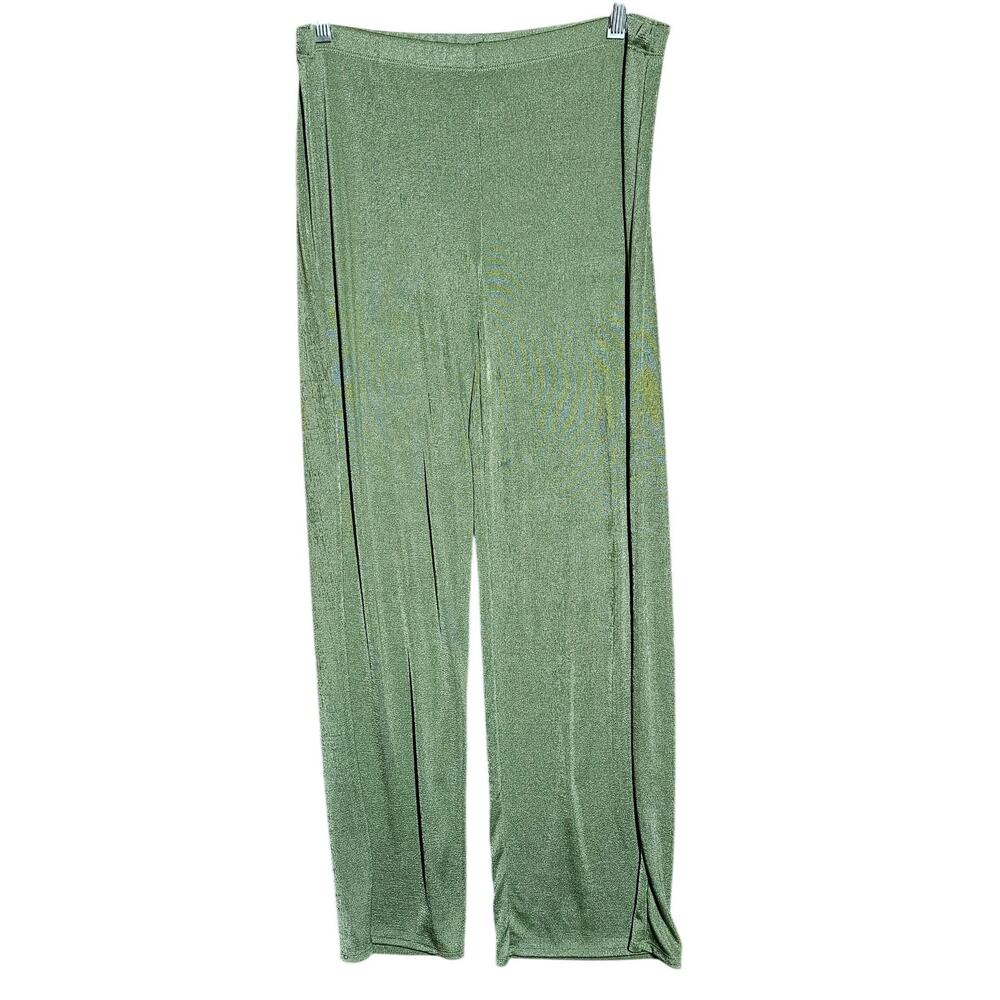 Green Pull On Dress Pants Size Large